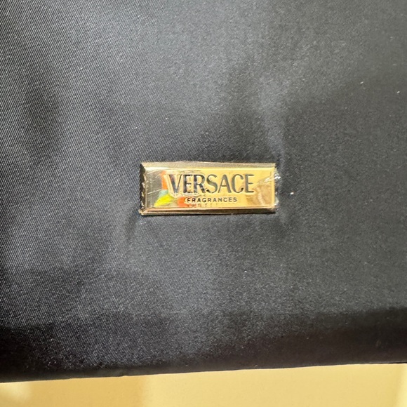 AUTHENTIC VERSACE black nylon tote Bag - Picture 9 of 17